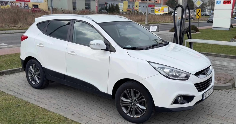 Hyundai ix35 cena 48600 przebieg: 166300, rok produkcji 2013 z Wieluń małe 92